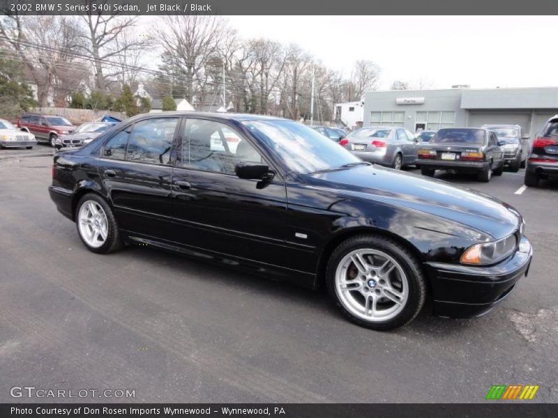  2002 5 Series 540i Sedan Jet Black