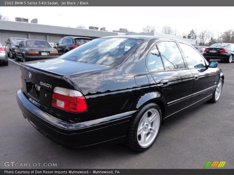  2002 5 Series 540i Sedan Jet Black