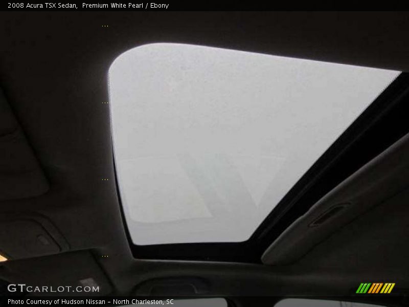 Premium White Pearl / Ebony 2008 Acura TSX Sedan