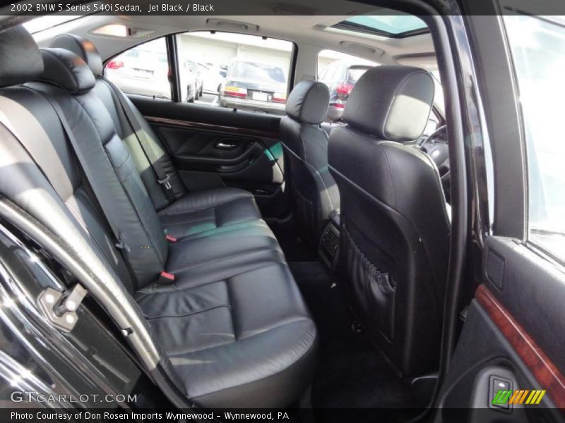 Jet Black / Black 2002 BMW 5 Series 540i Sedan