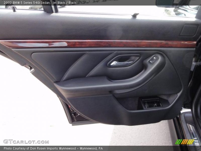 Jet Black / Black 2002 BMW 5 Series 540i Sedan