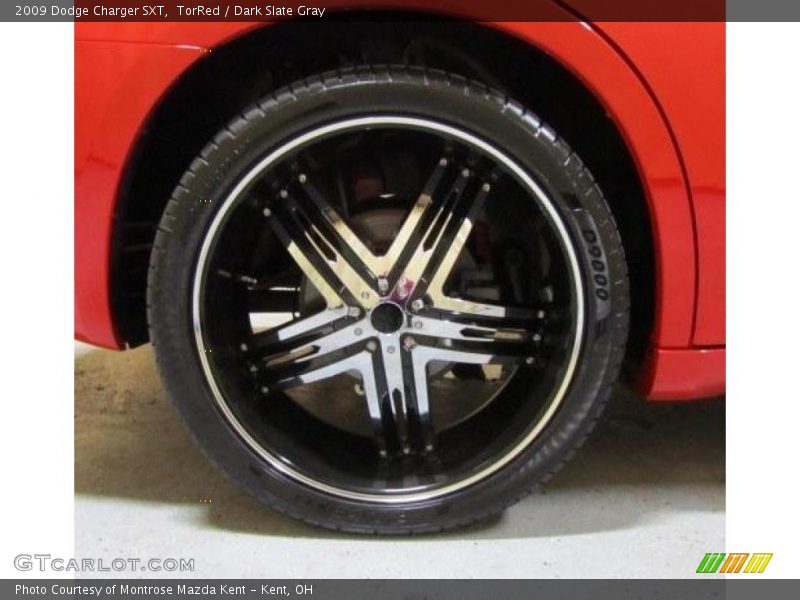 Custom Wheels of 2009 Charger SXT