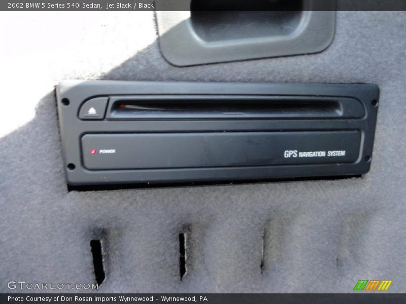 Jet Black / Black 2002 BMW 5 Series 540i Sedan