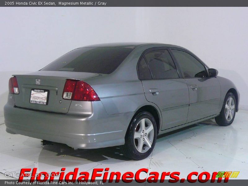 Magnesium Metallic / Gray 2005 Honda Civic EX Sedan