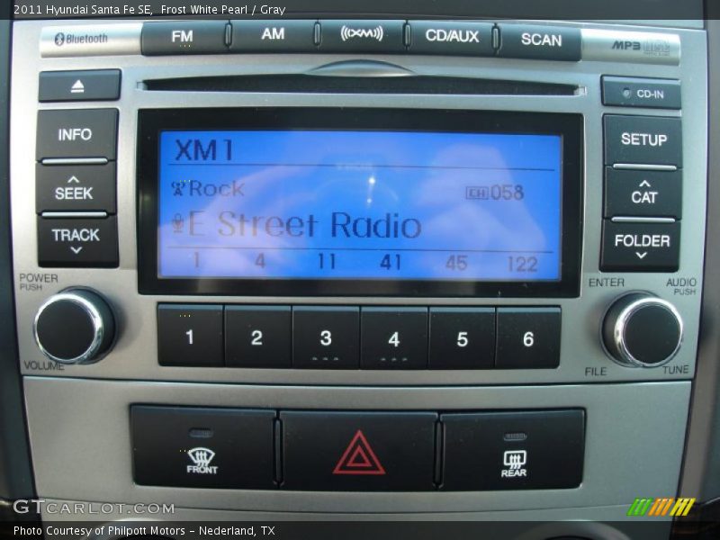 Controls of 2011 Santa Fe SE