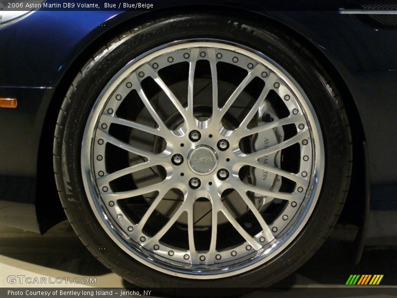 Blue / Blue/Beige 2006 Aston Martin DB9 Volante