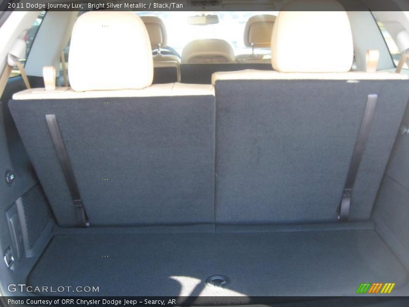 Bright Silver Metallic / Black/Tan 2011 Dodge Journey Lux