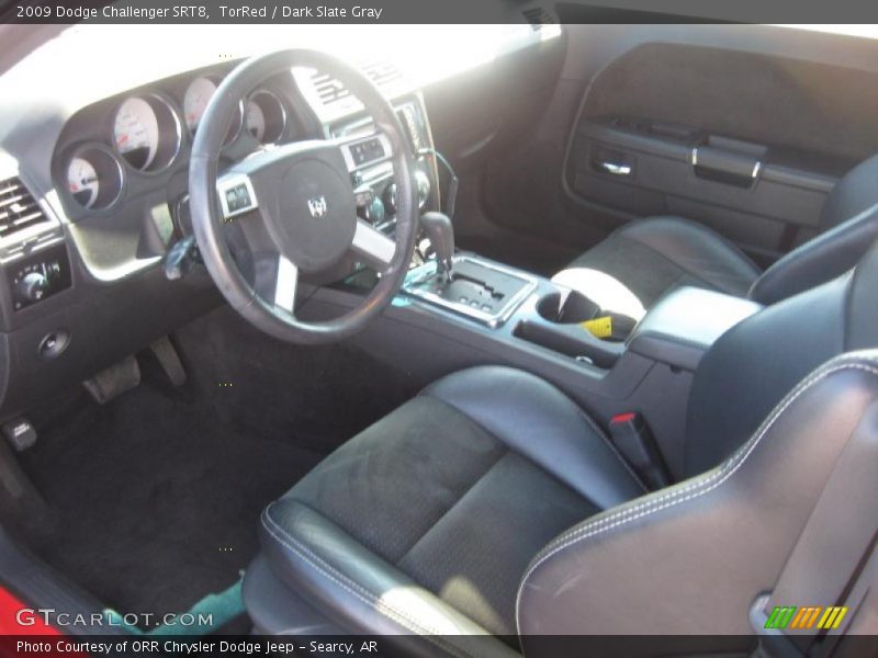 TorRed / Dark Slate Gray 2009 Dodge Challenger SRT8