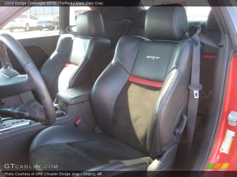 TorRed / Dark Slate Gray 2009 Dodge Challenger SRT8