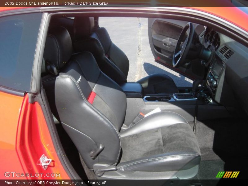 TorRed / Dark Slate Gray 2009 Dodge Challenger SRT8