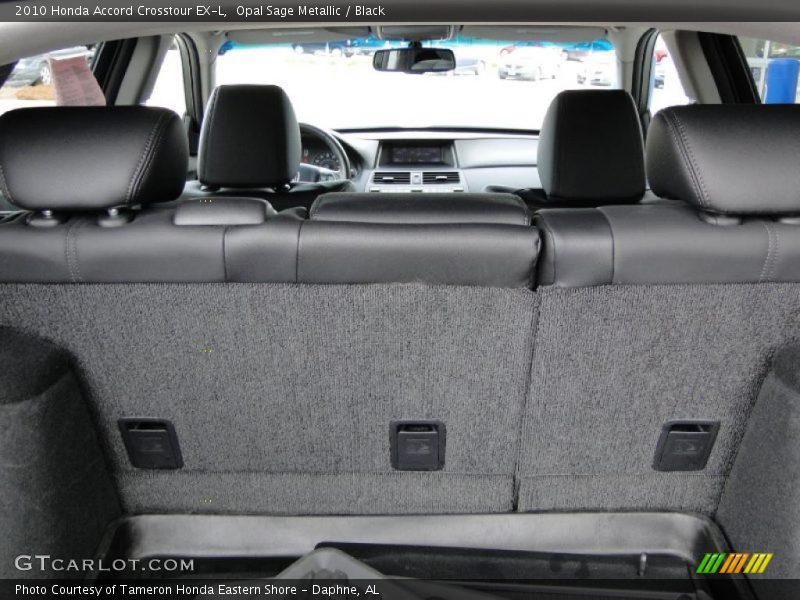 Opal Sage Metallic / Black 2010 Honda Accord Crosstour EX-L