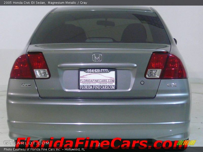 Magnesium Metallic / Gray 2005 Honda Civic EX Sedan