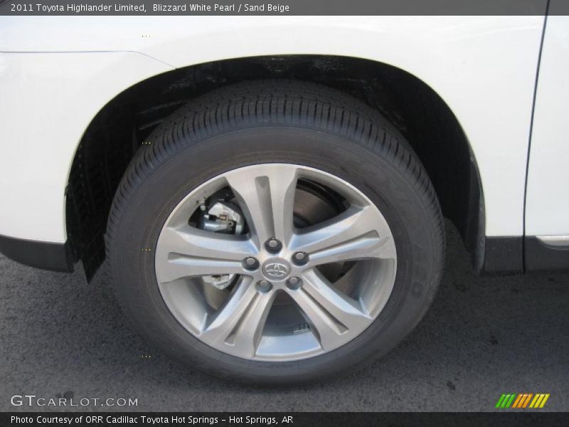  2011 Highlander Limited Wheel