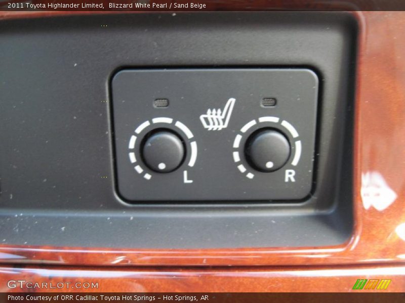 Blizzard White Pearl / Sand Beige 2011 Toyota Highlander Limited
