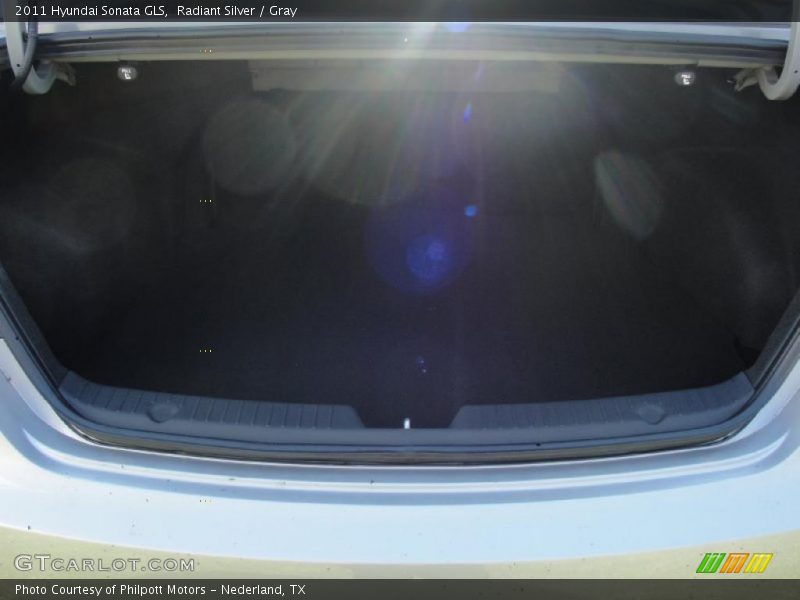 Radiant Silver / Gray 2011 Hyundai Sonata GLS