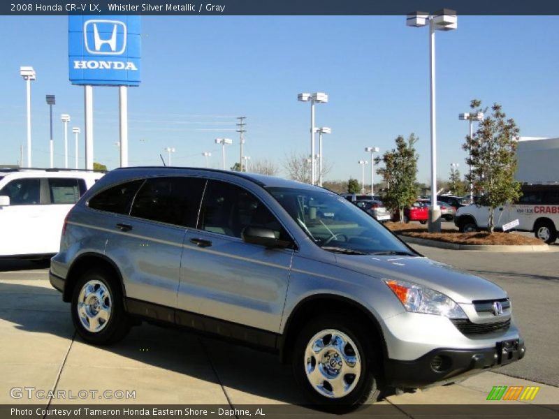 Whistler Silver Metallic / Gray 2008 Honda CR-V LX