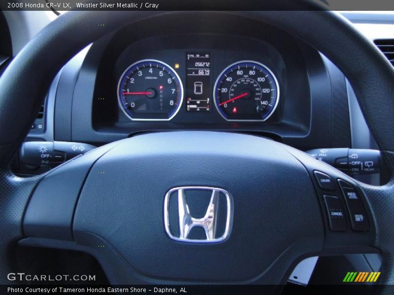 Whistler Silver Metallic / Gray 2008 Honda CR-V LX