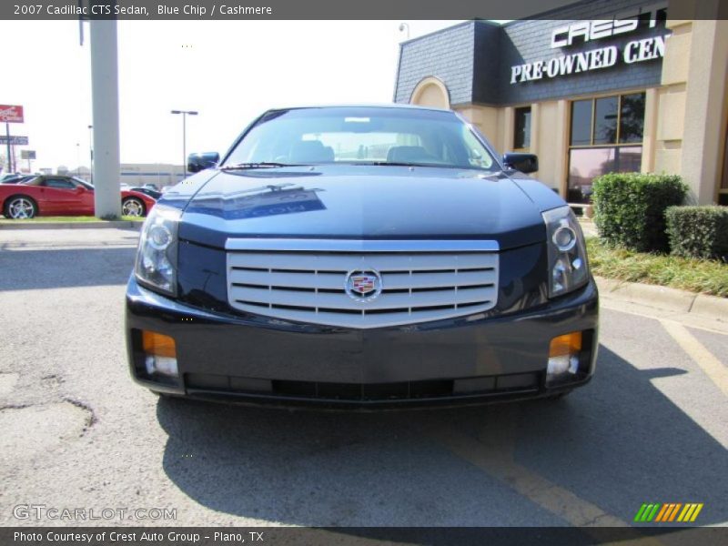Blue Chip / Cashmere 2007 Cadillac CTS Sedan