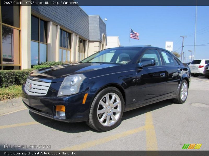 Blue Chip / Cashmere 2007 Cadillac CTS Sedan