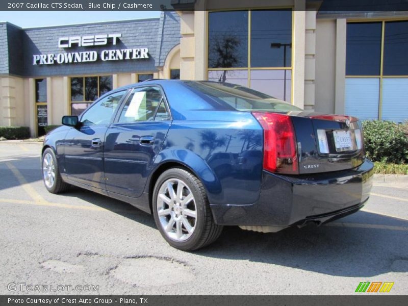 Blue Chip / Cashmere 2007 Cadillac CTS Sedan