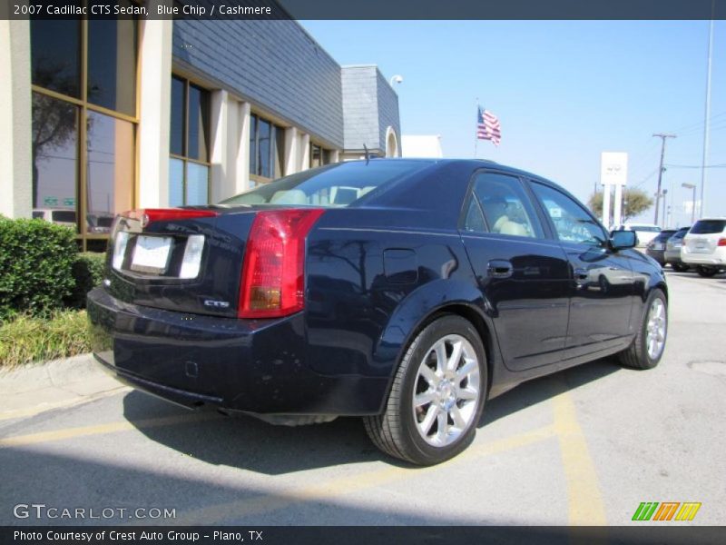 Blue Chip / Cashmere 2007 Cadillac CTS Sedan