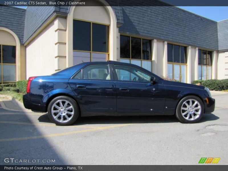 Blue Chip / Cashmere 2007 Cadillac CTS Sedan