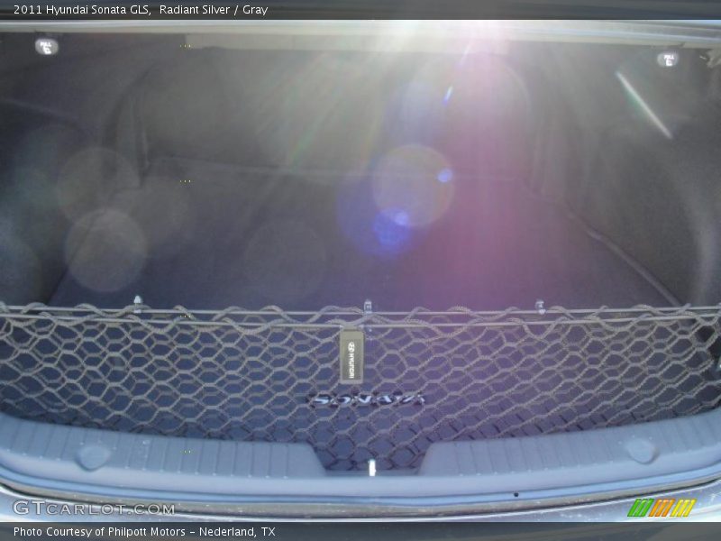 Radiant Silver / Gray 2011 Hyundai Sonata GLS