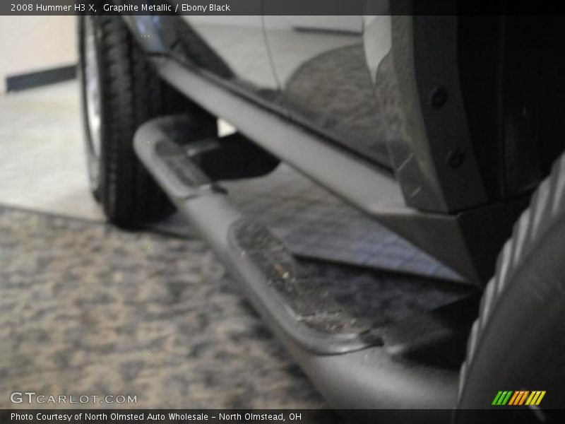 Graphite Metallic / Ebony Black 2008 Hummer H3 X