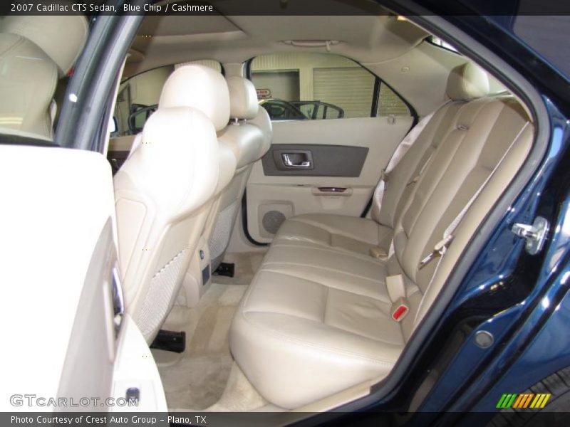Blue Chip / Cashmere 2007 Cadillac CTS Sedan