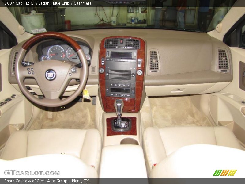 Blue Chip / Cashmere 2007 Cadillac CTS Sedan