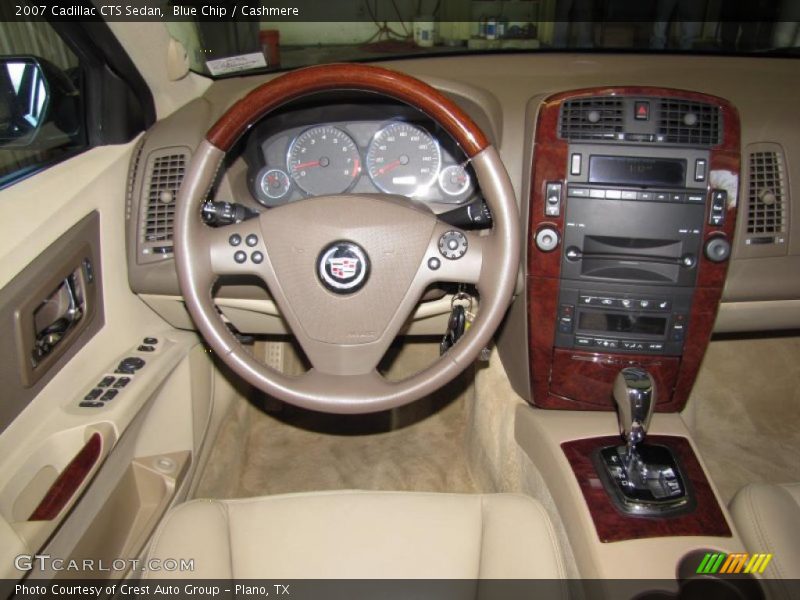 Blue Chip / Cashmere 2007 Cadillac CTS Sedan