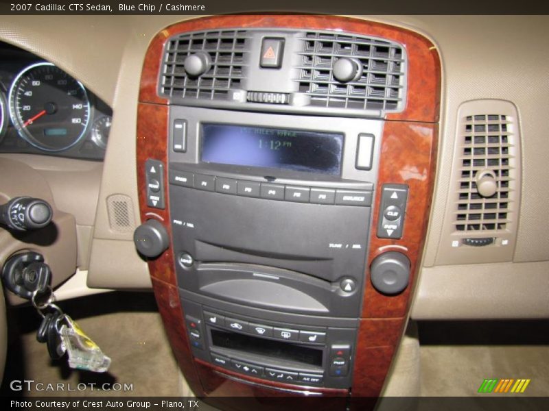 Blue Chip / Cashmere 2007 Cadillac CTS Sedan