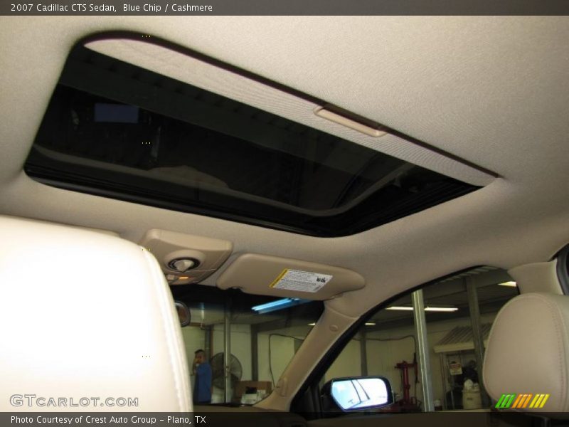 Blue Chip / Cashmere 2007 Cadillac CTS Sedan