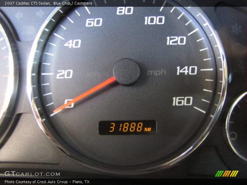 Blue Chip / Cashmere 2007 Cadillac CTS Sedan