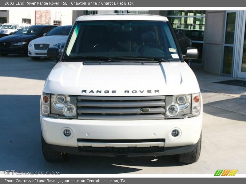 Chawton White / Charcoal/Jet Black 2003 Land Rover Range Rover HSE
