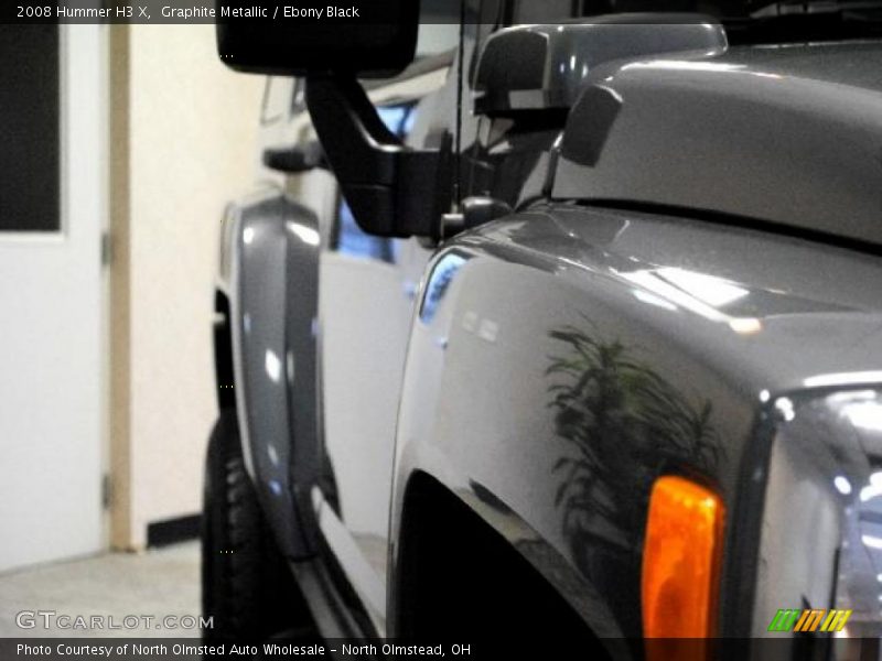 Graphite Metallic / Ebony Black 2008 Hummer H3 X