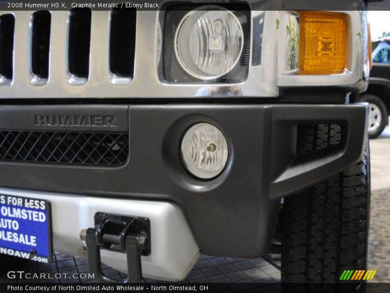 Graphite Metallic / Ebony Black 2008 Hummer H3 X