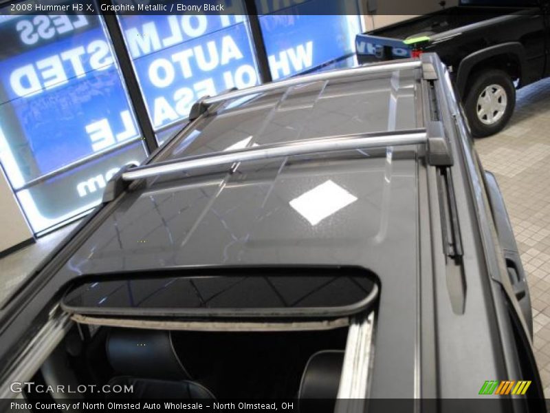 Graphite Metallic / Ebony Black 2008 Hummer H3 X