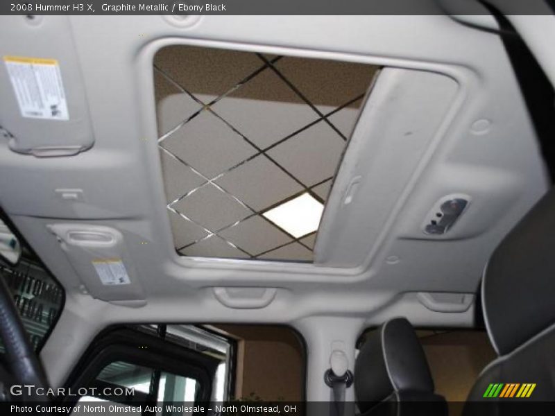 Graphite Metallic / Ebony Black 2008 Hummer H3 X