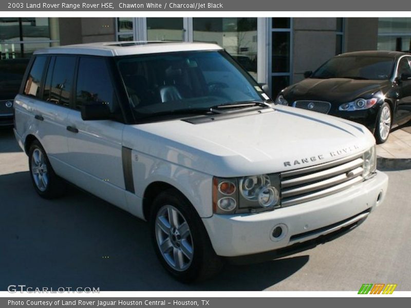 Chawton White / Charcoal/Jet Black 2003 Land Rover Range Rover HSE