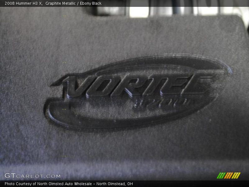 Graphite Metallic / Ebony Black 2008 Hummer H3 X