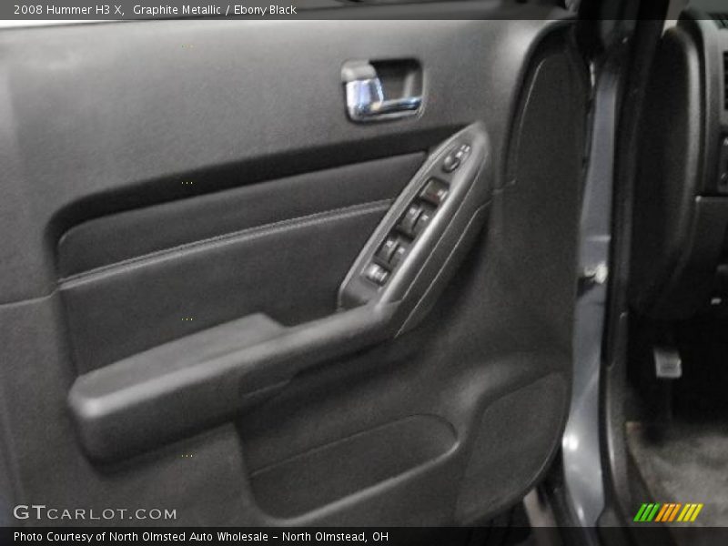 Graphite Metallic / Ebony Black 2008 Hummer H3 X