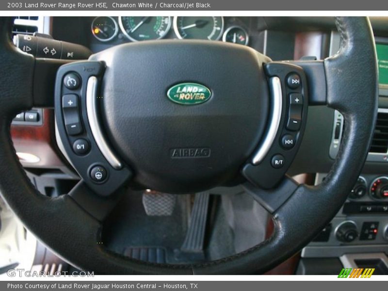 Chawton White / Charcoal/Jet Black 2003 Land Rover Range Rover HSE