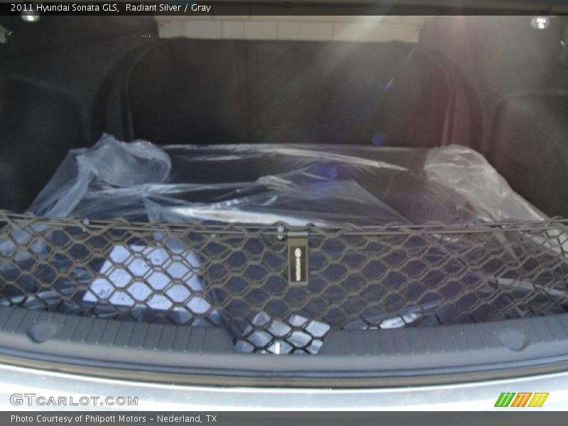 Radiant Silver / Gray 2011 Hyundai Sonata GLS