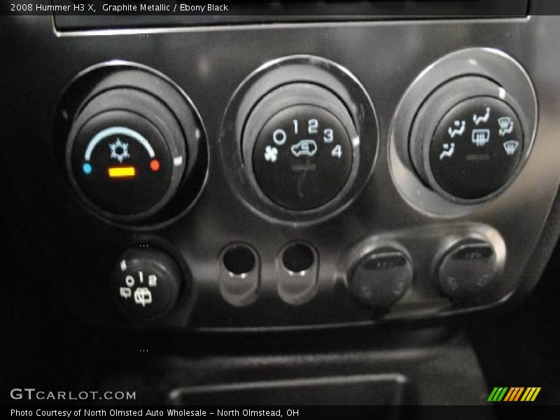 Graphite Metallic / Ebony Black 2008 Hummer H3 X