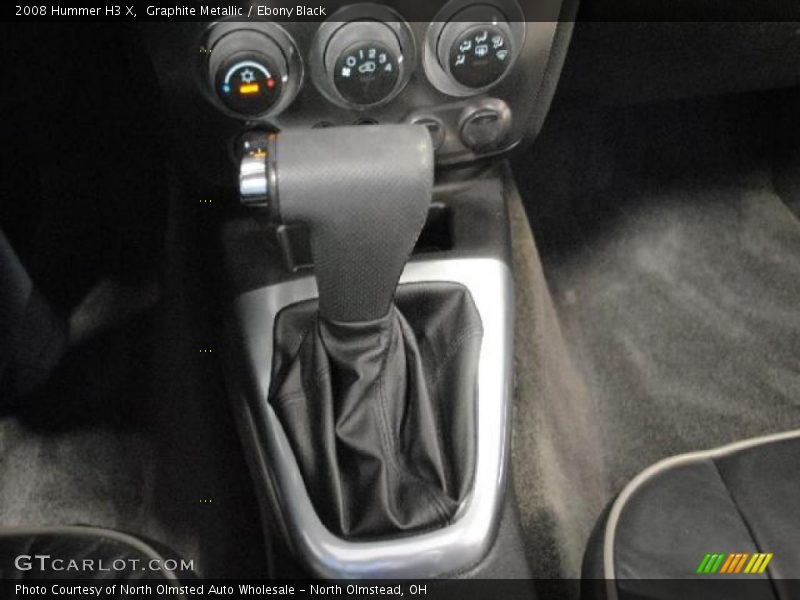 Graphite Metallic / Ebony Black 2008 Hummer H3 X
