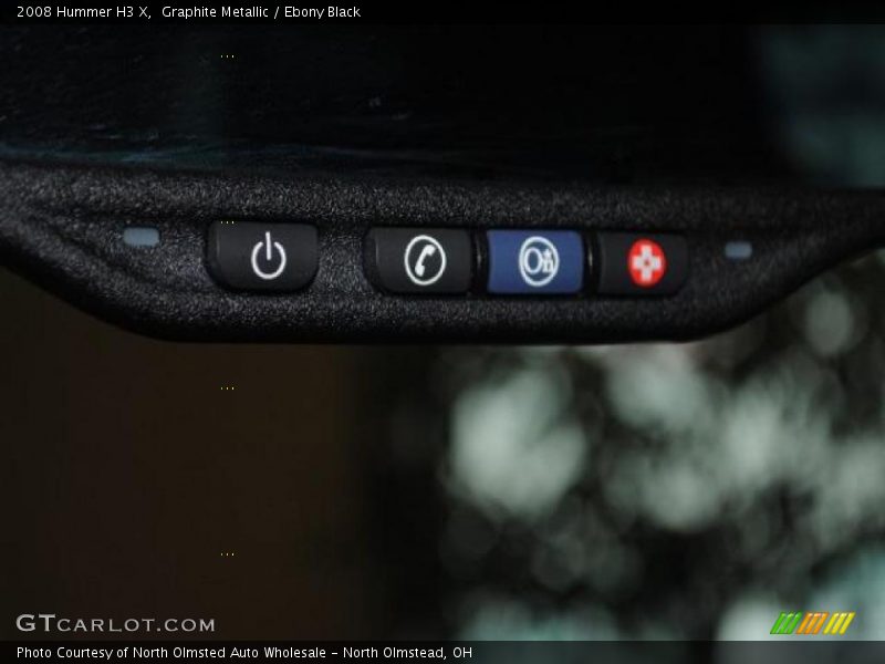 Graphite Metallic / Ebony Black 2008 Hummer H3 X