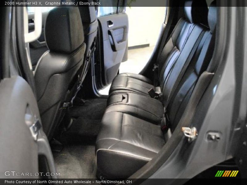 Graphite Metallic / Ebony Black 2008 Hummer H3 X