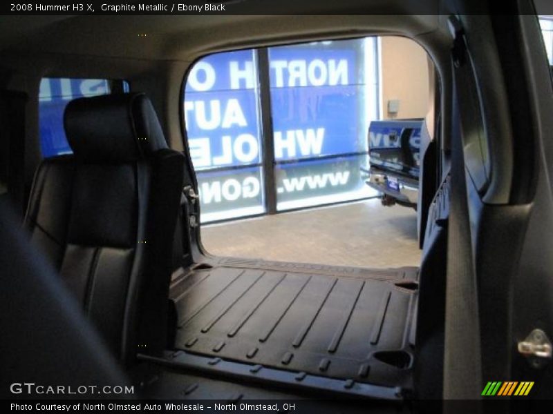 Graphite Metallic / Ebony Black 2008 Hummer H3 X