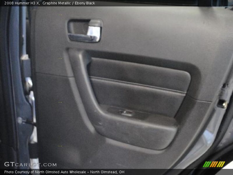 Graphite Metallic / Ebony Black 2008 Hummer H3 X